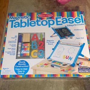 New Melissa and Doug magnetic tabletop easel